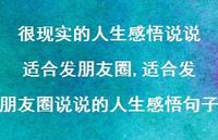 适合发朋友圈说说的人生感悟句子【100句文案】 适合发朋友圈说说的人生感悟句子【100句文案】