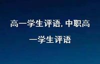 中职高一学生评语【100句文案精选】 中职高一学生评语【100句文案精选】