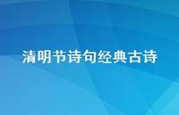 清明节诗句经典古诗41句汇总 清明节诗句经典古诗41句汇总