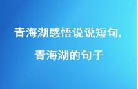 青海湖的句子(100句) 青海湖的句子(100句)