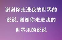 谢谢你走进我的世界里的说说(100句)
