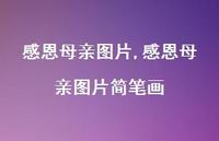 感恩母亲图片简笔画【精品文案100句】