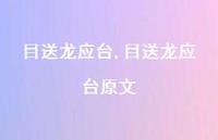 目送龙应台原文【精品文案100句】 目送龙应台原文【精品文案100句】