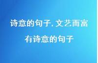 文艺而富有诗意的句子【100句文案精选】