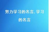 学习的名言【精品文案100句】