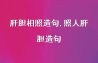 照人肝胆造句【100句文案精选】 照人肝胆造句【100句文案精选】