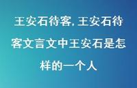 王安石待客文言文中王安石是怎样的一个人【精品文案100句】 王安石待客文言文中王安石是怎样的一个人【精品文案100句】