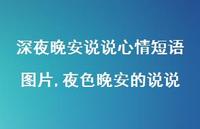 夜色晚安的说说(100句) 夜色晚安的说说(100句)