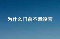 为什么门前不栽凌霄(精选63句) 为什么门前不栽凌霄(精选63句)