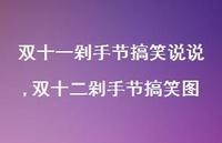 双十二剁手节搞笑图(100句)