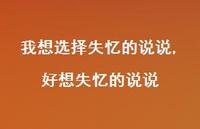 好想失忆的说说(100句) 好想失忆的说说(100句)