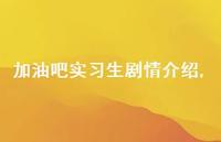 加油吧实习生剧情介绍【100句文案精选】