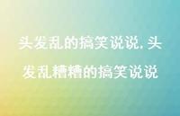 头发乱糟糟的搞笑说说(100句)