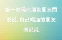 自己喝酒的朋友圈说说(100句)