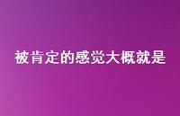 被肯定的感觉大概就是43句汇总