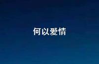 何以爱情70句汇总 何以爱情70句汇总