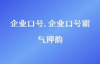 企业口号霸气押韵【100句文案精选】 企业口号霸气押韵【100句文案精选】