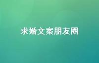求婚文案朋友圈【100句精选短句合集】 求婚文案朋友圈【100句精选短句合集】