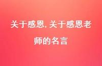 关于感恩老师的名言【100句文案精选】