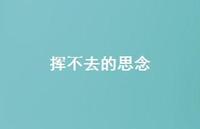 挥不去的思念48句汇总 挥不去的思念48句汇总