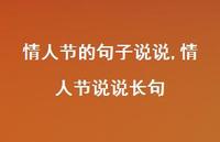 情人节说说长句【100句文案】 情人节说说长句【100句文案】