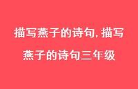 描写燕子的诗句三年级【100句文案精选】