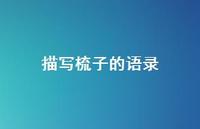 描写梳子的语录(精选57句) 描写梳子的语录(精选57句)
