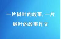 一片树叶的故事作文【100句文案精选】 一片树叶的故事作文【100句文案精选】