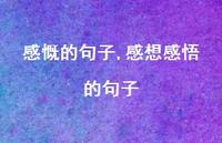 感想感悟的句子【100句文案精选】 感想感悟的句子【100句文案精选】