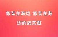 假装在海边的搞笑图【100句文案】 假装在海边的搞笑图【100句文案】