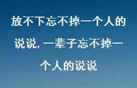 一辈子忘不掉一个人的说说(100句)