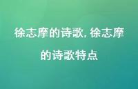 徐志摩的诗歌特点【精品文案100句】