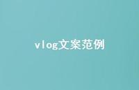 vlog文案范例70句汇总
