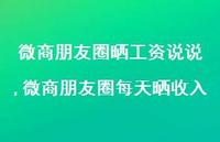 微商朋友圈每天晒收入(100句)