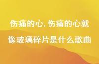 伤痛的心就像玻璃碎片是什么歌曲【精品文案100句】