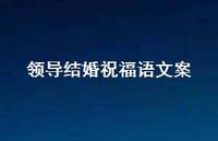 领导结婚祝福语文案合集57句精选