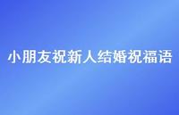 小朋友祝新人结婚祝福语合集45句精选 小朋友祝新人结婚祝福语合集45句精选