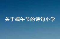关于端午节的诗句小学71句汇总