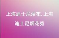 上海迪士尼烟花秀【100句文案】 上海迪士尼烟花秀【100句文案】
