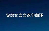 促织文言文逐字翻译(精选58句) 促织文言文逐字翻译(精选58句)