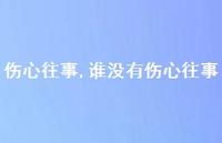 谁没有伤心往事【100句文案精选】