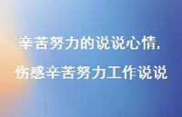 伤感辛苦努力工作说说(100句) 伤感辛苦努力工作说说(100句)