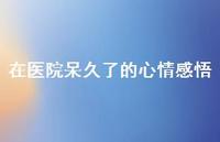 在医院呆久了的心情感悟72句汇总