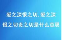爱之深恨之切责之切是什么意思【精品文案100句】 爱之深恨之切责之切是什么意思【精品文案100句】