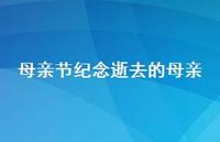 母亲节纪念逝去的母亲【100句精选短句合集】