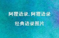 阿狸语录 经典语录图片【精品文案100句】