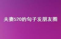 夫妻520的句子发朋友圈【100句精选短句合集】 夫妻520的句子发朋友圈【100句精选短句合集】