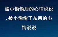 被小偷偷了东西的心情说说(100句) 被小偷偷了东西的心情说说(100句)