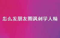 怎么发朋友圈讽刺学人精45句汇总