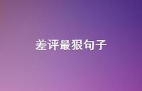 差评最狠句子【100句精选短句合集】